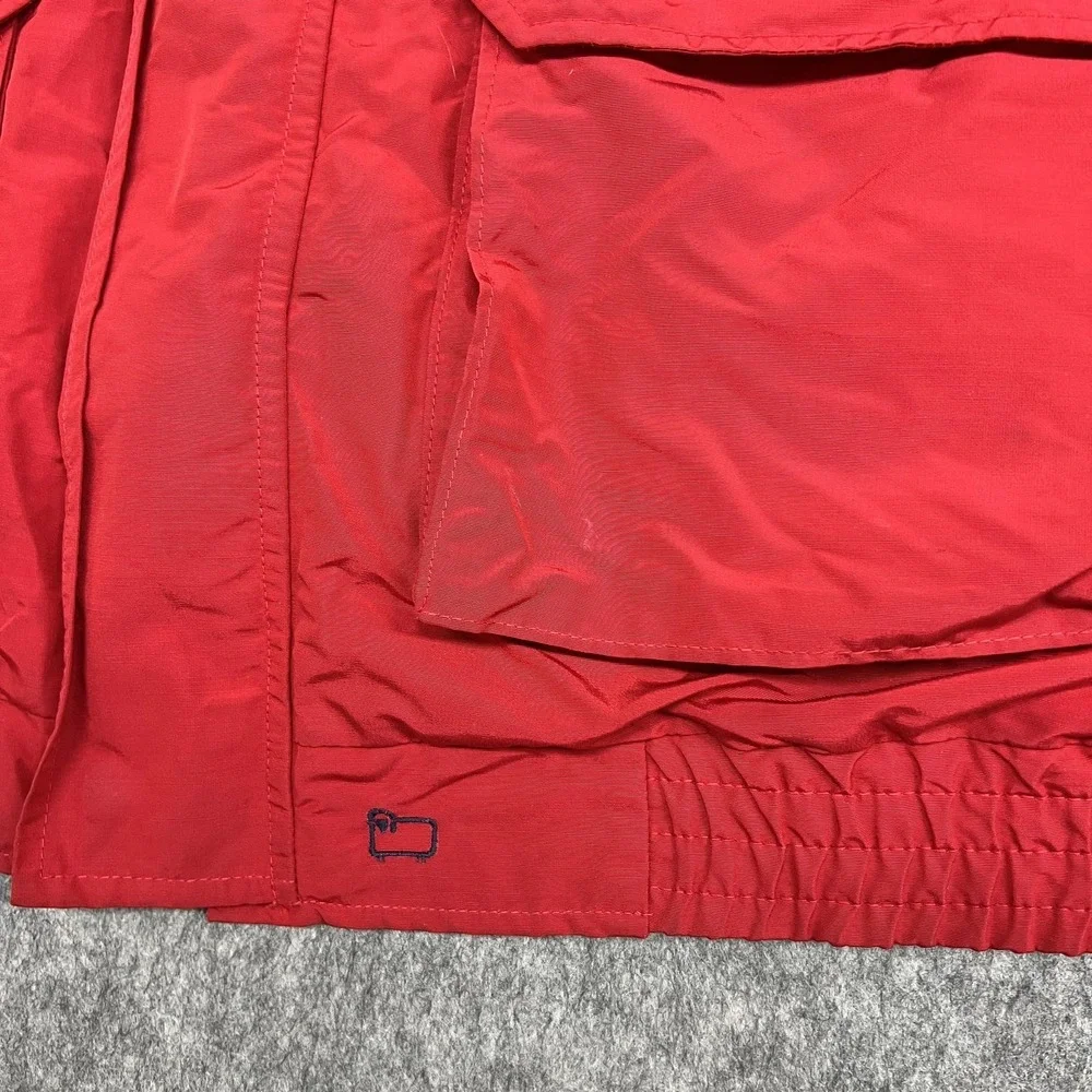Vintage Woolrich Jacket Mens M Red Bomber Wool Lined Outdoor‎ Made USA 80s